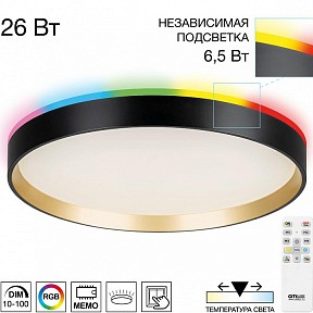 Накладной светильник Citilux ETALON золото арт. CL750321R