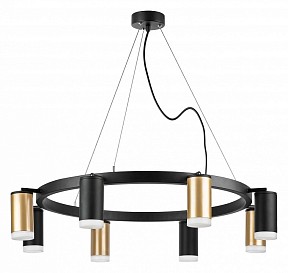 Подвесная люстра Lightstar Rullo черный арт. LR0184043740