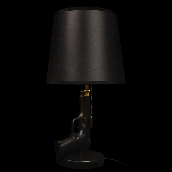 Настольная лампа декоративная Loft it Arsenal черный арт. 10136/A Dark grey