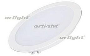 Встраиваемый светильник Arlight  белый арт. DL-BL180-18W Warm White