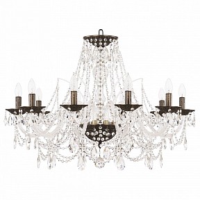 Подвесная люстра Bohemia Ivele Crystal AL1611 бронза арт. AL16311/10/300 PD