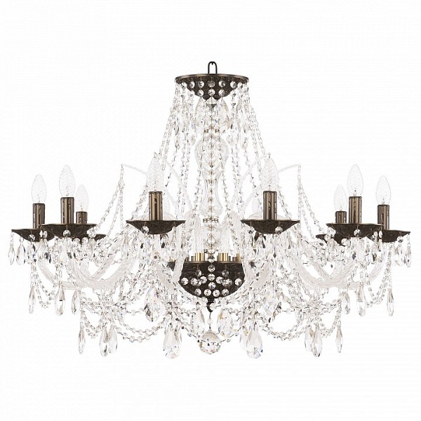 Подвесная люстра Bohemia Ivele Crystal AL1611 бронза арт. AL16311/10/300 PD