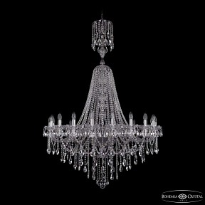 Подвесная люстра Bohemia Ivele Crystal 1415 никель арт. 1415/20/400/XL-173 Ni