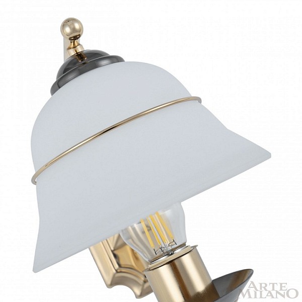 Бра Arte Milano Florentia-1240 золото арт. 301240/1W Bk/Gd