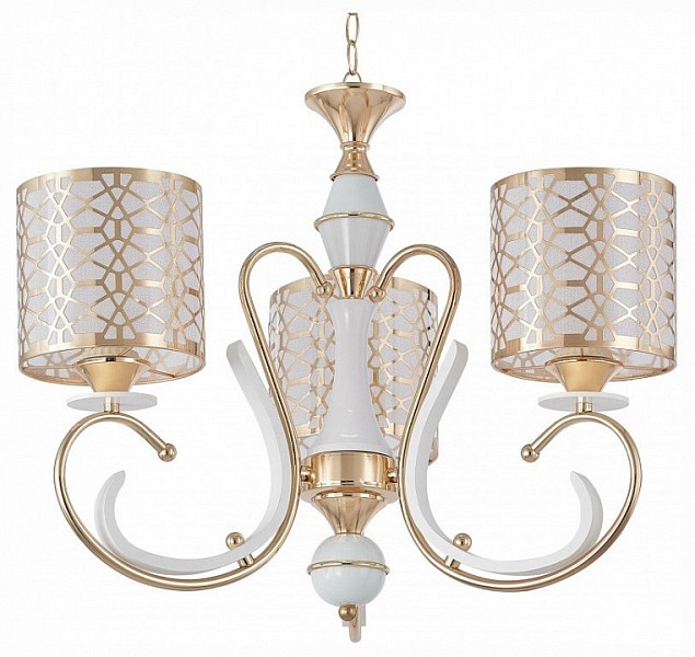 Подвесная люстра Arte Milano Florentia-1237 белый арт. 301237/3 Wh/Gd