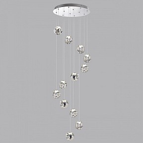 Подвесная люстра Odeon Light Jemstone серый арт. 5084/60L