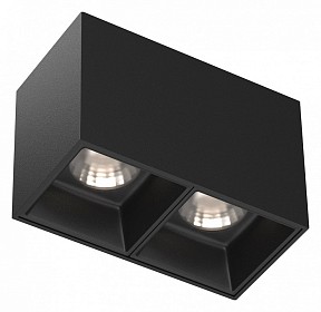 Накладной светильник Maytoni Alfa LED черный арт. C065CL-02-L12W4K-B