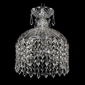 Подвесной светильник Bohemia Ivele Crystal 1478 металл арт. 14781/22 Ni Drops