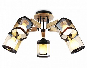 Потолочная люстра Ambrella Light TR дерево арт. TR9529