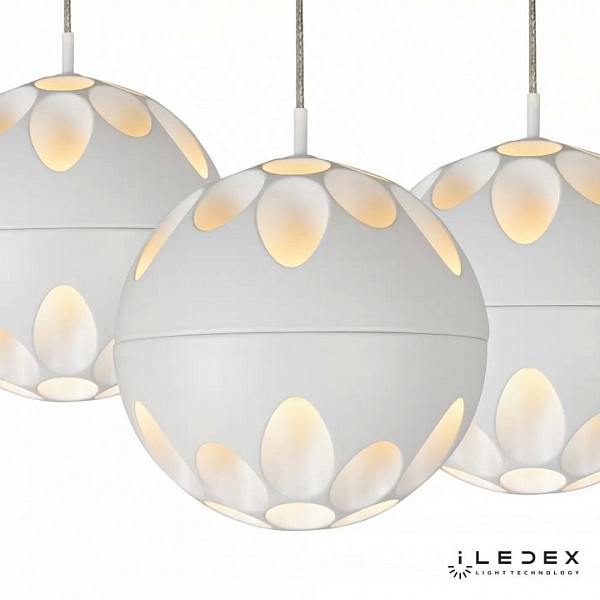Подвесной светильник iLedex Mob белый арт. P1009-3 WH