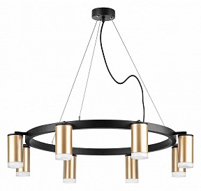 Подвесная люстра Lightstar Rullo черный арт. LR0184080