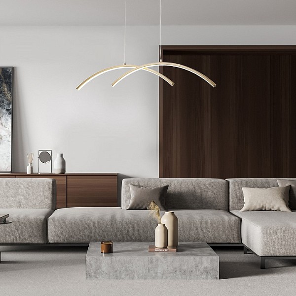 Подвесной светильник Escada Skyline золото арт. 10212/S LED Gold