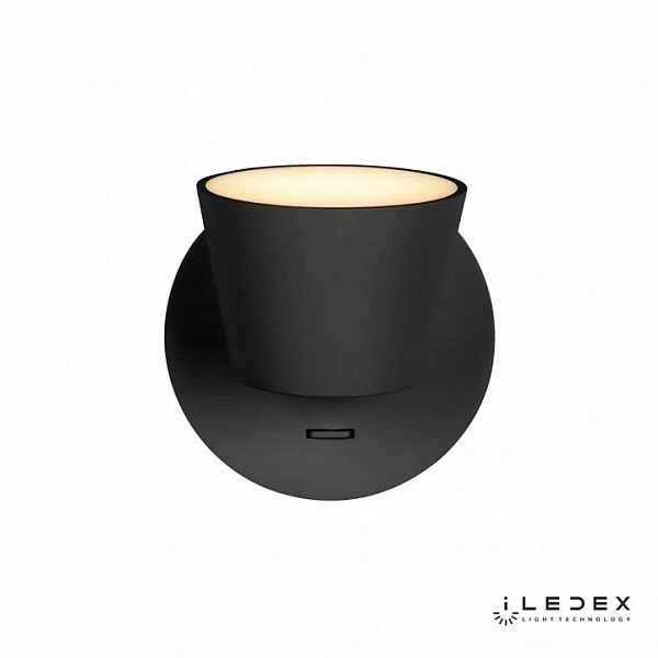 Бра iLedex Flexin черный арт. W1118-1S BK