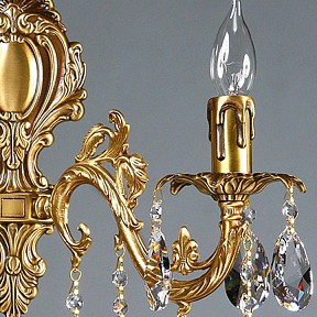 Бра Ambiente by Brizzi Granada бронза арт. 2118/2 AB Tear Drop