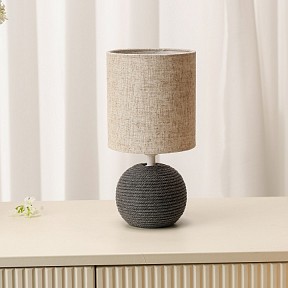 Настольная лампа декоративная TopDecor Amigo серый арт. Amigo T1 12