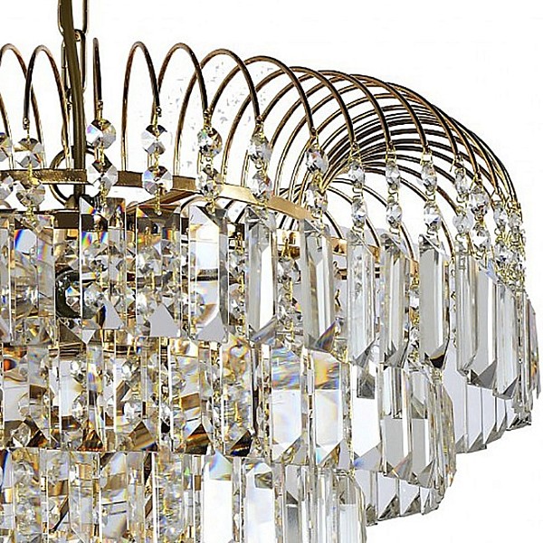 Подвесная люстра Arti Lampadari Sabina золото арт. Sabina E 1.5.46.100 G