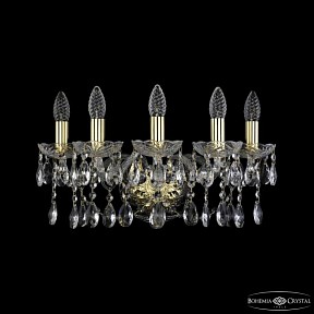 Бра Bohemia Ivele Crystal 1413 золото арт. 1413B/5/165 G