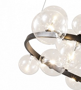 Подвесная люстра Kink Light Иона черный арт. 07608-15A,19