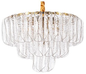 Подвесная люстра Arte Lamp Evelyn коричневый арт. A4073LM-12PB