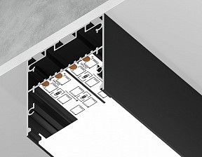 Профиль Ambrella Light Profile System GP черный арт. GP3050BK