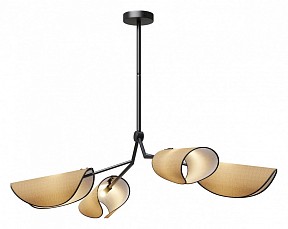 Люстра на штанге Maytoni Organic черный арт. MOD225PL-04B