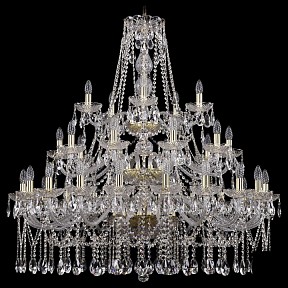 Подвесная люстра Bohemia Ivele Crystal 1413 золото арт. 1413/20+10+5/400/3d/G