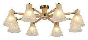 Потолочная люстра Arte Lamp Meleph коричневый арт. A4096PL-8BR