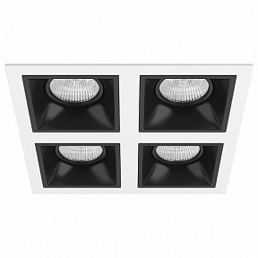 Встраиваемый светильник Lightstar Domino белый арт. D54607070707