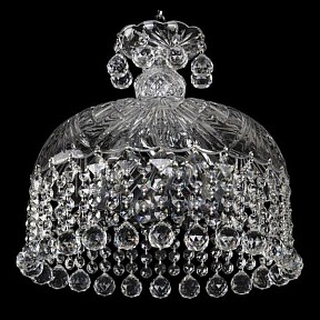 Подвесной светильник Bohemia Ivele Crystal 1478 металл арт. 14781/35 Ni Balls
