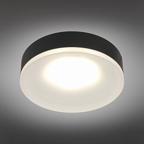 Встраиваемый светильник Omnilux Tevere черный арт. OML-102919-01