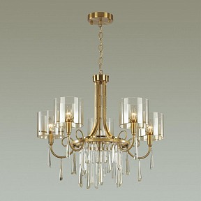 Подвесная люстра Odeon Light Nicole коричневый арт. 4886/5