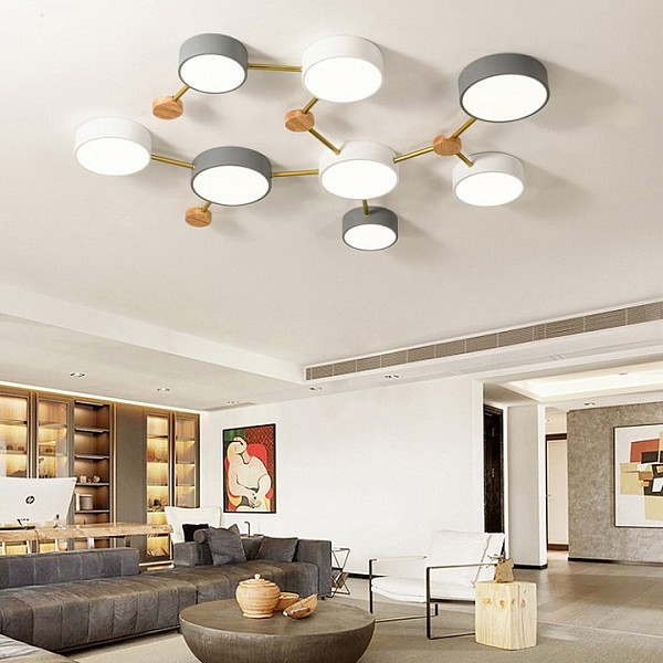 Потолочная люстра Imperiumloft SOLEN кремовый арт. SOLEN01