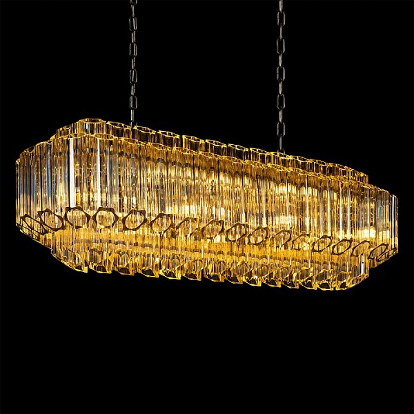 Подвесная люстра Loft it Celebration бронза арт. 10579/1000R Clear