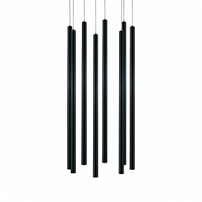 Подвесная люстра Lightstar Tubo черный арт. L8T747347