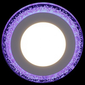 Встраиваемый светильник Reluce  белый арт. 34063-9.0-001QP LED6+3W BL