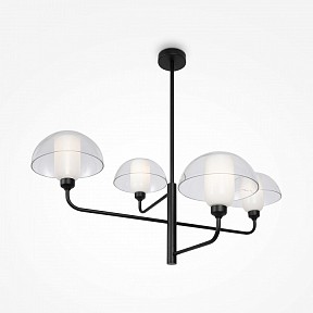 Люстра на штанге Maytoni Memory черный арт. MOD177PL-04B