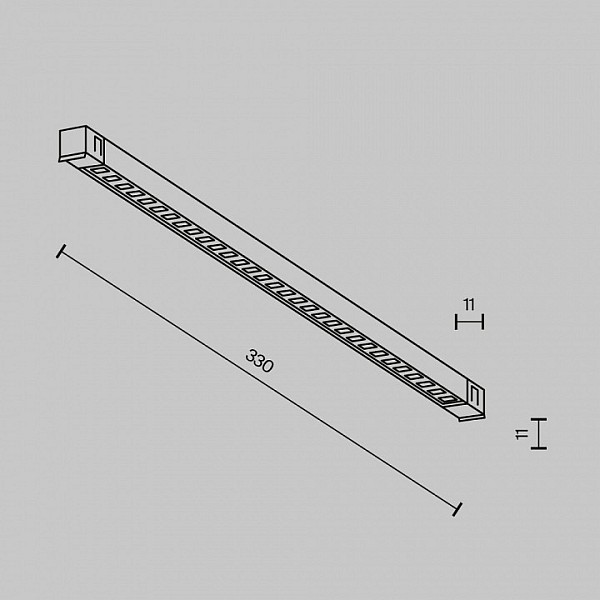 Накладной светильник Maytoni Technical Точки черный арт. TR241-2-6W4K-B
