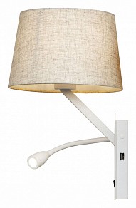 Бра с подсветкой Loft it Station белый арт. LOFT9993-WH