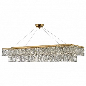 Подвесная люстра Arti Lampadari Acquaro золото арт. Acquaro E 1.5.120x30.100 GP