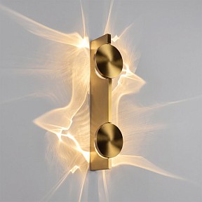 Накладной светильник Loft it Flame золото арт. 10452/2W Gold