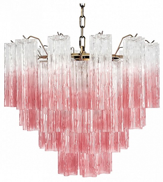 Подвесная люстра Loft it Murano бронза арт. 10580/600 Clear pink
