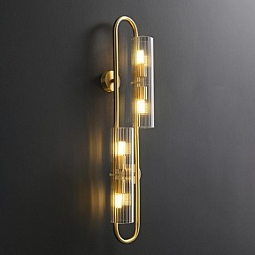 Накладной светильник Imperiumloft LUCINA WALL латунь арт. lucina-wall01