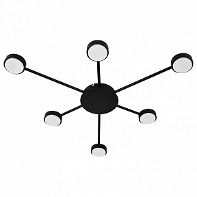 Потолочная люстра Lightstar Fico черный арт. 740077
