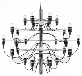 Подвесная люстра Loft it Gino серый арт. 10196/800 Chrome