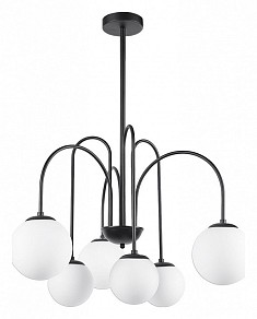 Люстра на штанге Arte Lamp Mebsuta черный арт. A1675LM-6BK