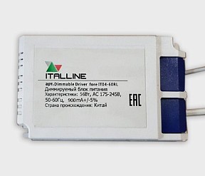 Блок питания Italline IT04-60RL белый арт. Dim driver for IT04-60RL