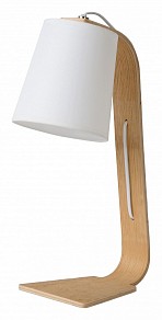 Настольная лампа декоративная Lucide Nordic коричневый арт. 06502/81/31