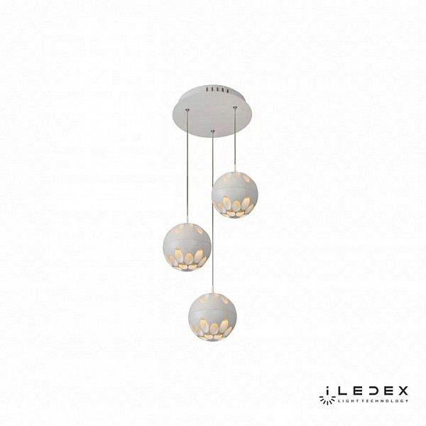 Подвесной светильник iLedex Mob белый арт. P1009-3 WH