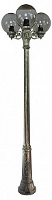 Фонарный столб Fumagalli Globe 250 бронза арт. G25.157.S30.BZE27