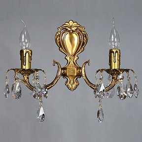 Бра Ambiente by Brizzi Benisa бронза арт. 2226/2 AB Tear Drop